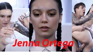 Jenna Ortega tries out her new role as Wednesday PART 2