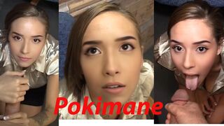 Pokimane getting hypnotized by one of her subscribers