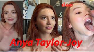 Anya Taylor Joy let's talk and fuck