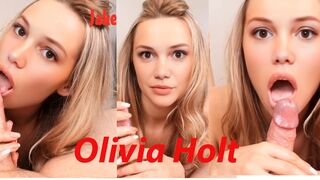Olivia Holt amazing teasing and blowjob