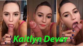 Kaitlyn Dever and her friend fuck a man (porn scene) | SexCelebrity