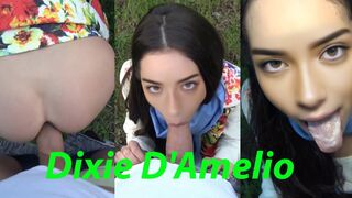 Dixie D'Amelio gets fucked in public