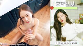 IZONE Minju Deepfake (Split Screen Sex) 김민주