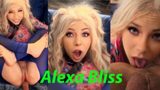 Alexa Bliss anal stretching