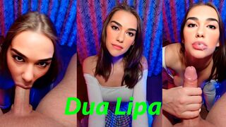 Dua Lipa Amazing blowjob Remastered