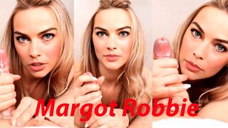 Margot Robbie Barbie's amazing teasing and blowjob Remastered