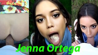 Jenna Ortega gets fucked in public Remastered