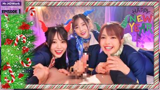 Not IU, Minju, Lisa Christmas.2024.EP01.G1, Full Video: 20:28 mins 3.04G [POV.4P]