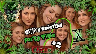 Gillian Anderson - Party Time #2 | FAKE