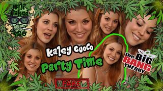 Kaley Cuoco - Party Time | FAKE