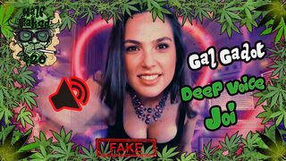 Gal Gadot - Deep Voice Joi (Cum Hard) | FAKE