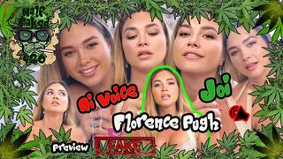 Florence Pugh - Jerk off instruction with ai voice | PREVIEW (29:53) | FAKE