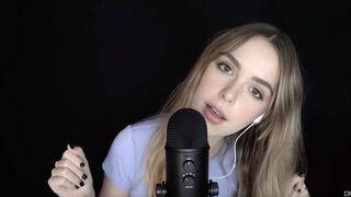 Up-close ASMR | (not) Kiernan Shipka gives you tingles with her hot mouth (non-porn)