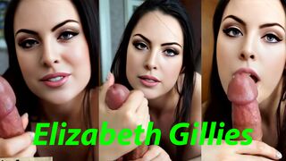Elizabeth Gillies decides when you cum
