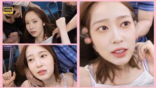 Not Minju 87 that is all fakes, Full Video: 10:24 mins 361MB [Bus Molester]