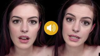 Anne Hathaway Begging For Your Cum (Voice Fake) Trailer