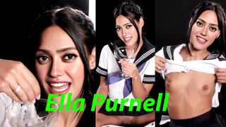 Ella Purnell meets and greets her fans