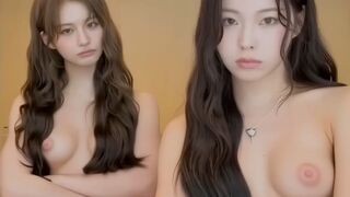 Sullyoon & Kyujin Performing Naked for the Camera =Preview=