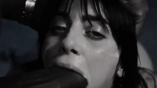 Billie Eilish (Porn/Scenes) black and white EDIT