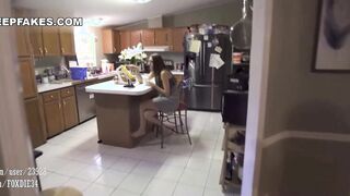 Brie Larson Deepfake MILF Cowgirl Missionary Oral in Lingerie and Bathrobe